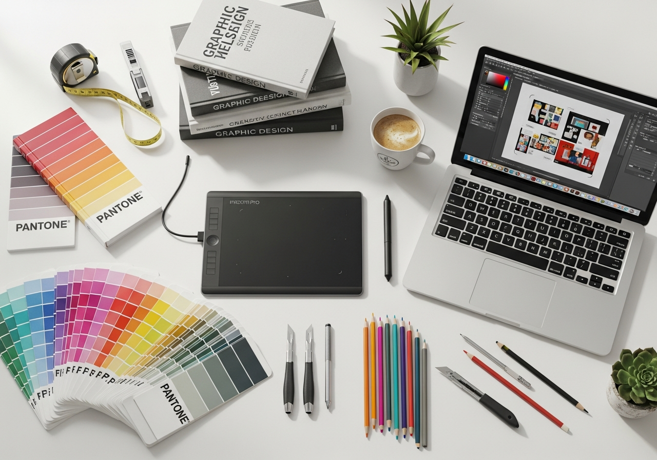 Рабочее место дизайнера