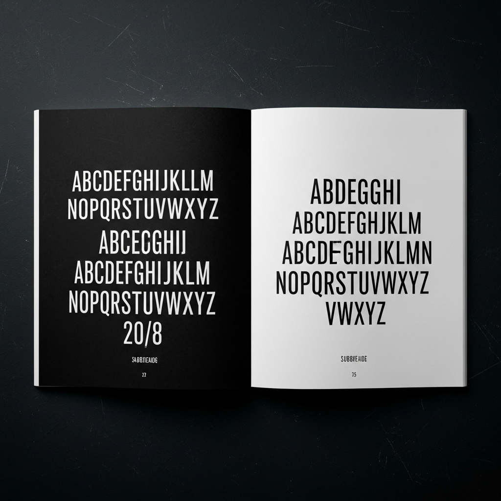 Типографический постер